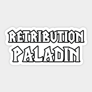 Retribution Paladin Sticker